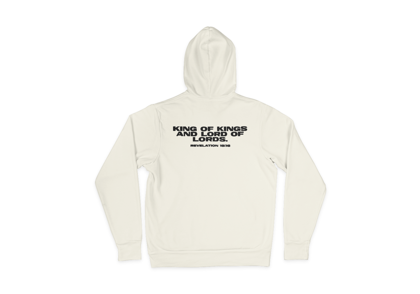 Crown Him King - Hoodie (Limited Edition Cream)